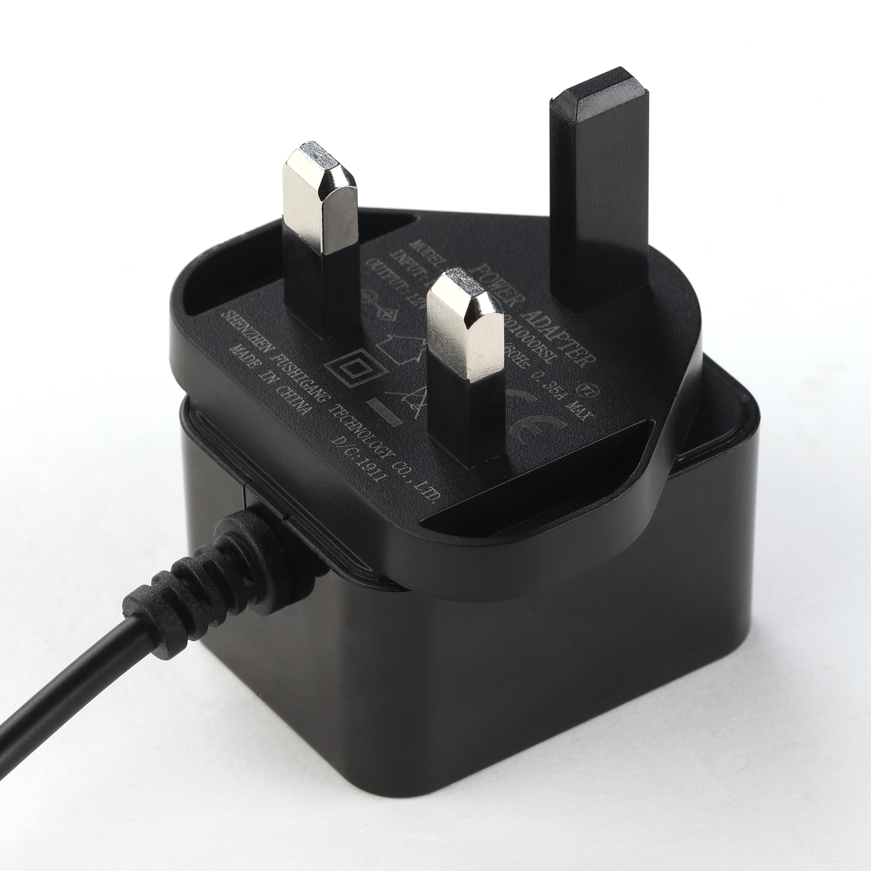 12W 9V 1A UK Plug Wall Moutned Power Adapter